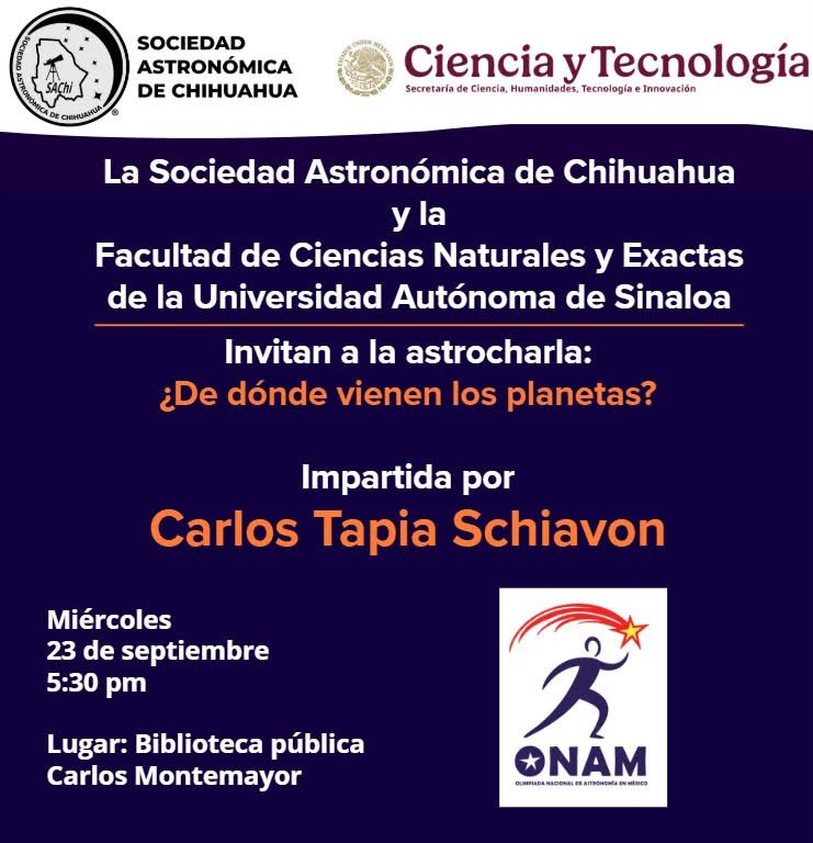 Astrocharla &iquest;De d&oacute;nde vienen los planetas?